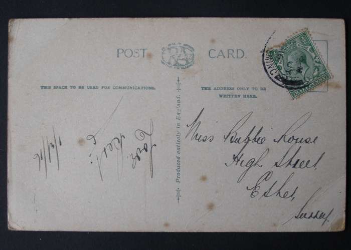 R.A. Series POSTCARD - Godalming from the Hill 1916