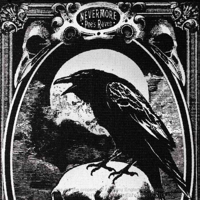 Alchemy Gothic RUG4 Poe's Raven rug