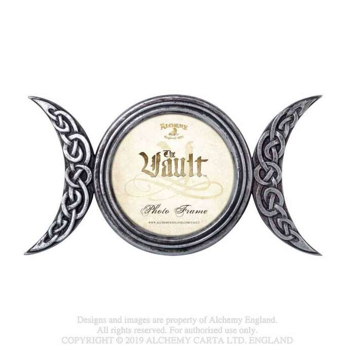 Alchemy Gothic V86 Triple Moon Photo Frame