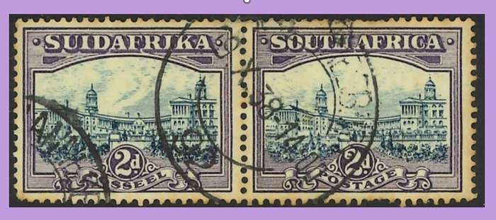 Union - 2d Pictorial Horizontal Pair - No Hyphen