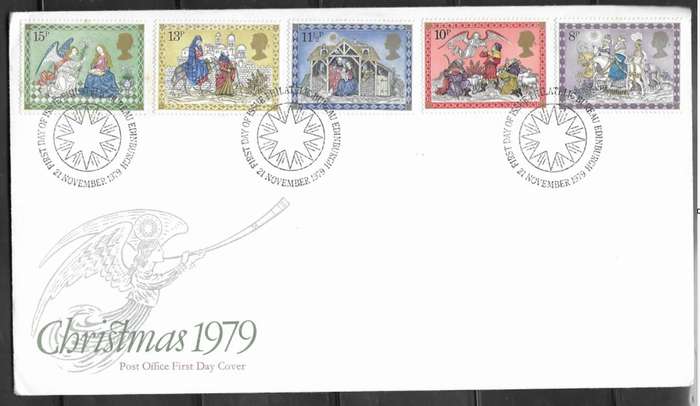 Great Britain - Christmas 1979 - FDC