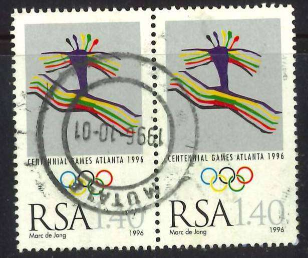 RSA -1996 Olympic Games Atlanta - Horizontal Pair