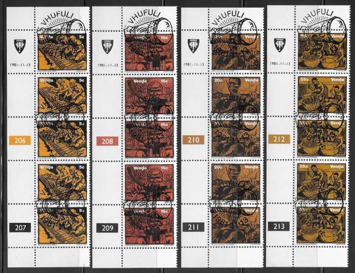 Venda 1981 - Musical Instruments - Full Set Control Strips