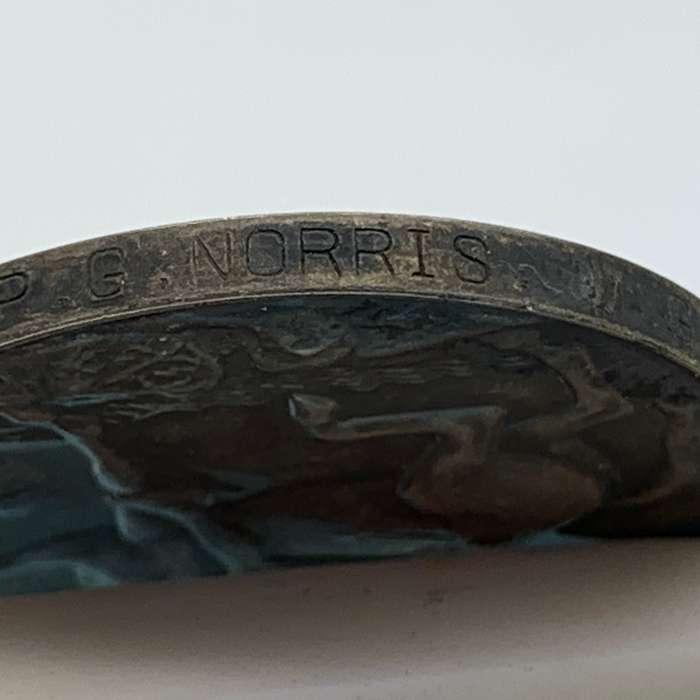 WW1 Medal Pair  'PTE. P.G. Norris' (Machine Gun Corps)