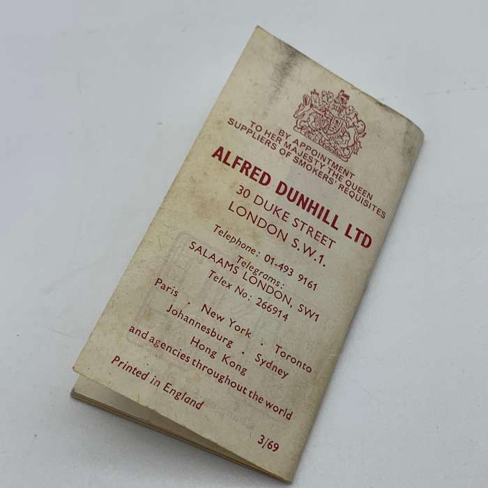 Vintage Dunhill 'Rollagas' Lighter (Boxed with Manual)