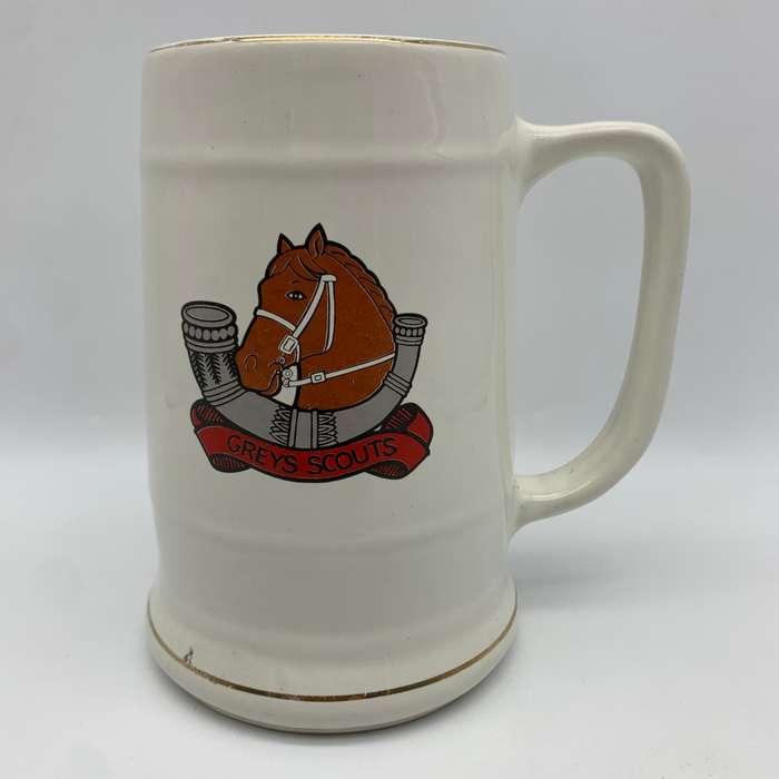 Rhodesian 'Grey Scouts' Beer Tankard