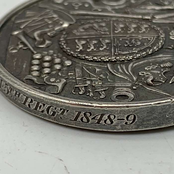 Victorian Army '45th Foot Reg.' L.S. & G.C. Medal (1848-9)