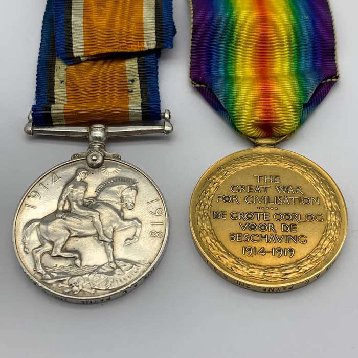 WW1  K.I.A.  Medals to 'PTE. A.C. PAYNE' (2ND S.A. Infantry)