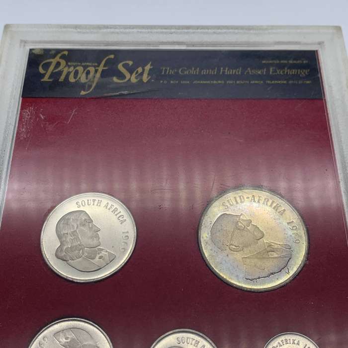 Cased S.A. '1969' Short Proof Set