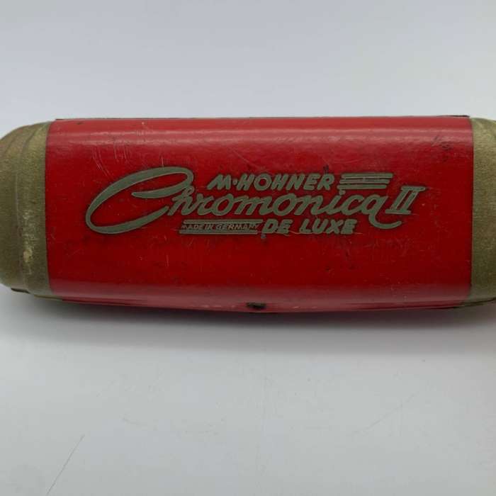 Vintage Hohner 'Chromonica II Deluxe' Harmonica (Boxed)