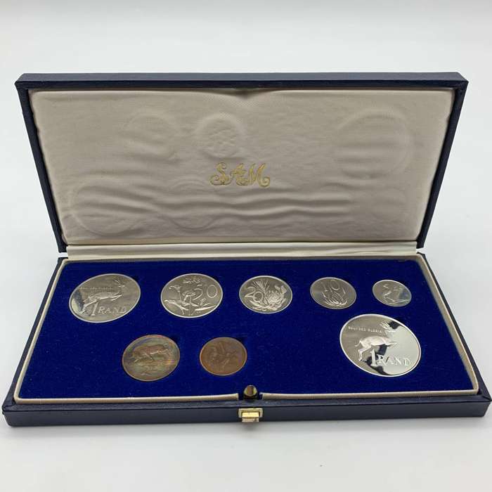 Cased S.A. '1984' Short Proof Set (SA Mint)