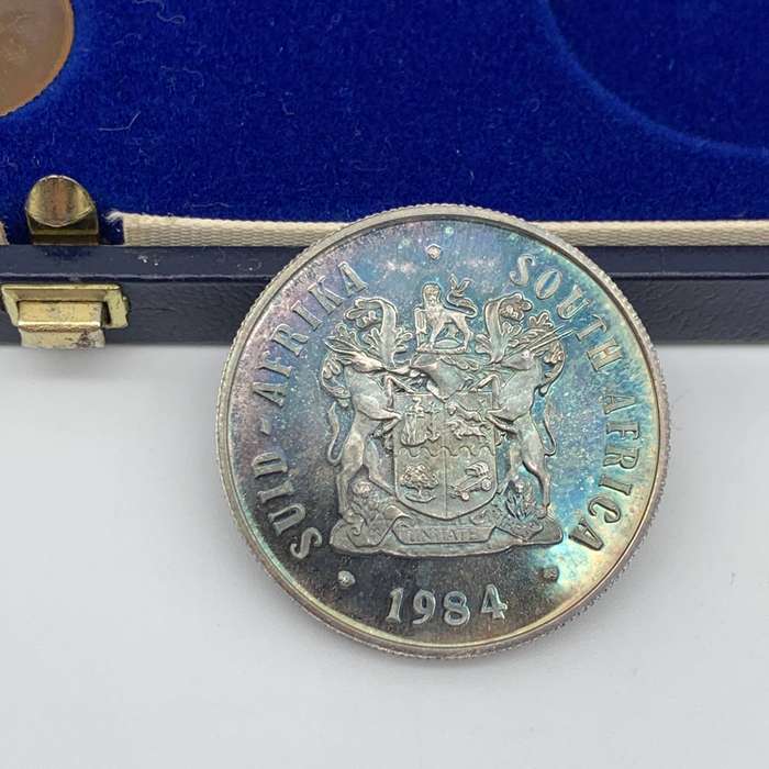 Cased S.A. '1984' Short Proof Set (SA Mint)