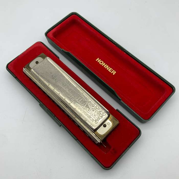 Vintage Hohner 'Super Chromonica 270' Harmonica (Boxed)