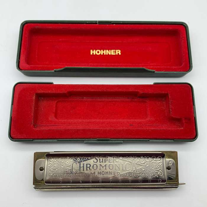 Vintage Hohner 'Super Chromonica 270' Harmonica (Boxed)