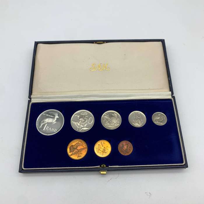 Cased S.A. '1982' Short Proof Set (SA Mint)