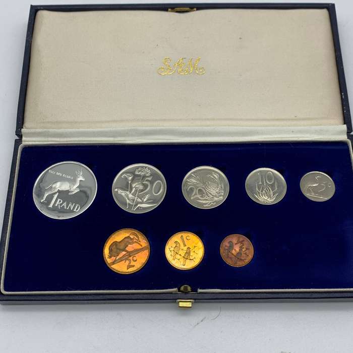 Cased S.A. '1982' Short Proof Set (SA Mint)