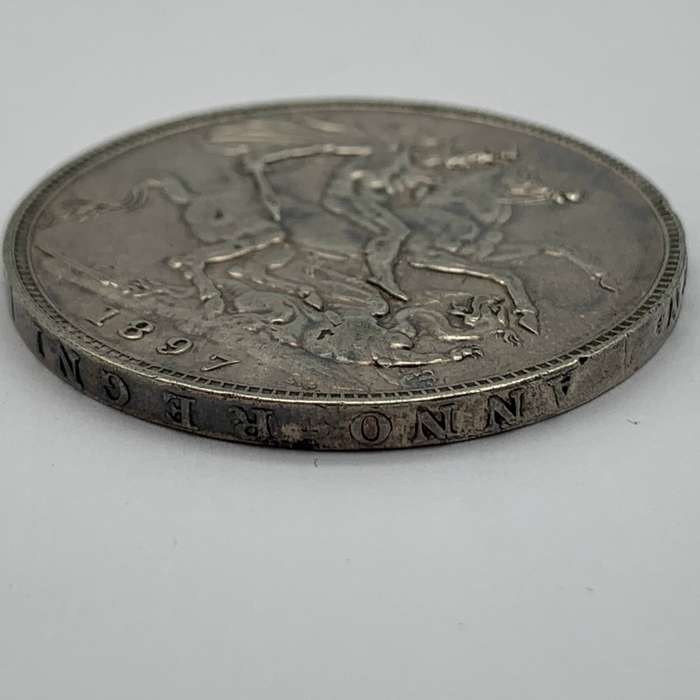 British  1897 'Queen Victoria' Silver Crown