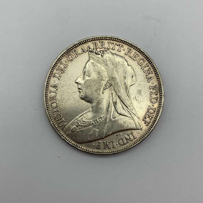 British  1897 'Queen Victoria' Silver Crown