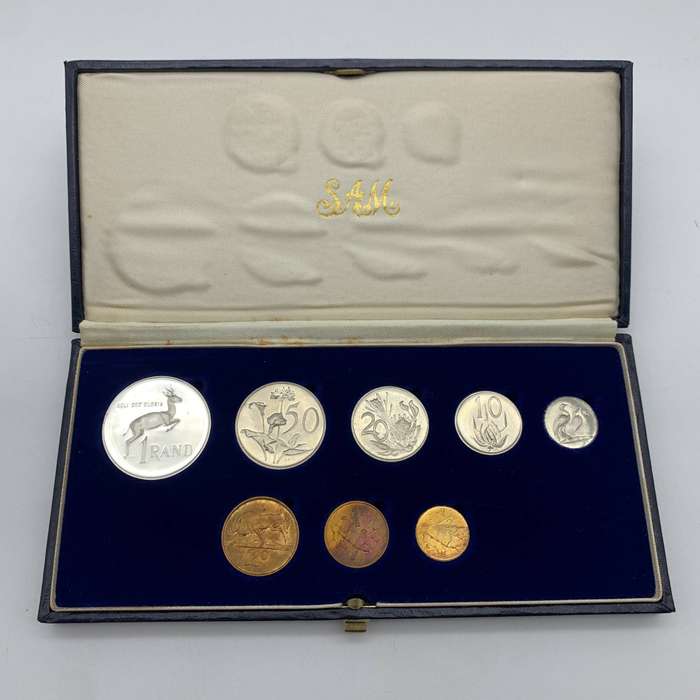 Cased S.A. '1983' Short Proof Set (SA Mint)