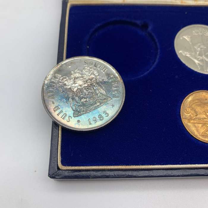 Cased S.A. '1983' Short Proof Set (SA Mint)