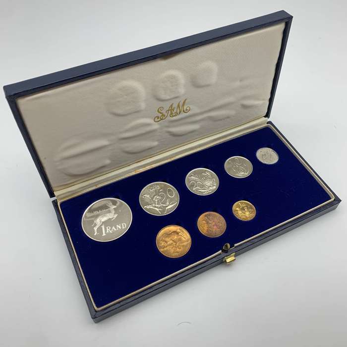 Cased S.A. '1983' Short Proof Set (SA Mint)