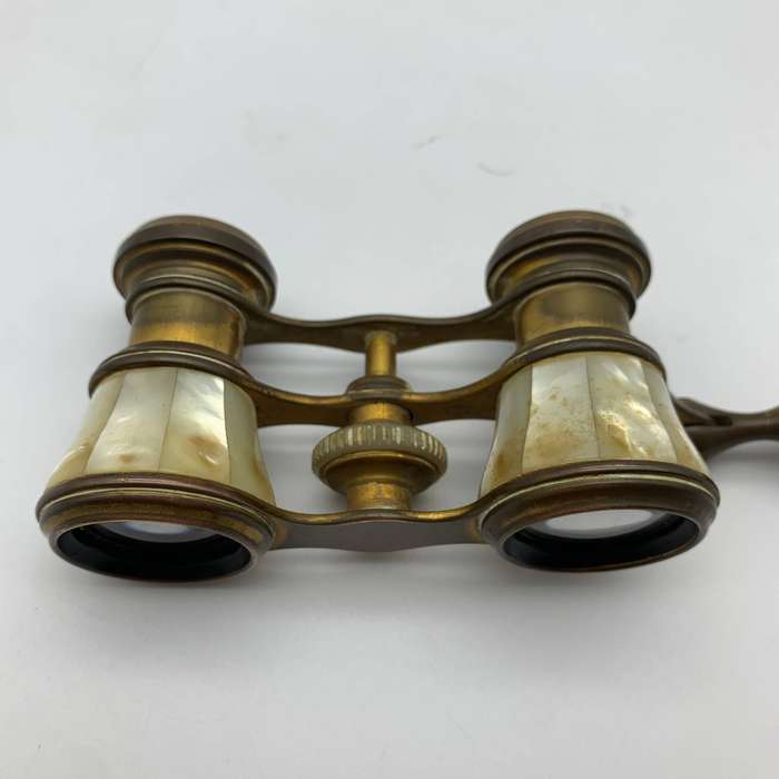 Antique French 'IRIS PARIS' Mother of Pearl Opera Glasses