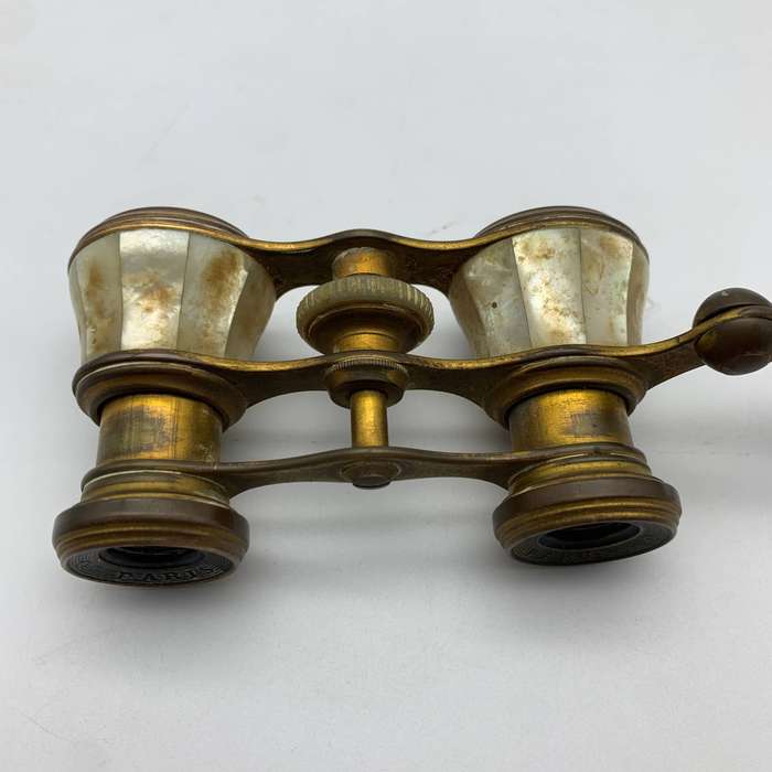 Antique French 'IRIS PARIS' Mother of Pearl Opera Glasses