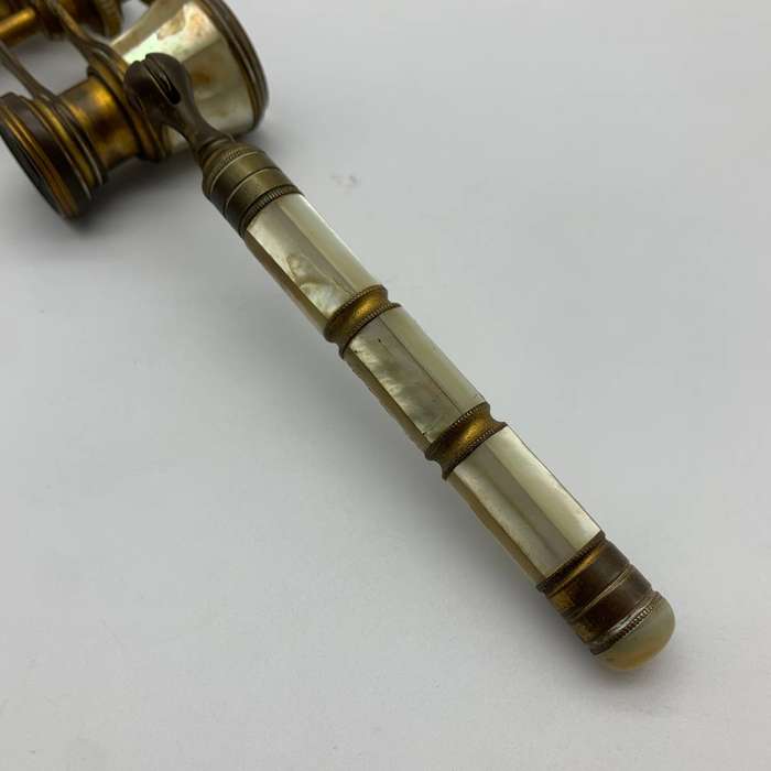 Antique French 'IRIS PARIS' Mother of Pearl Opera Glasses