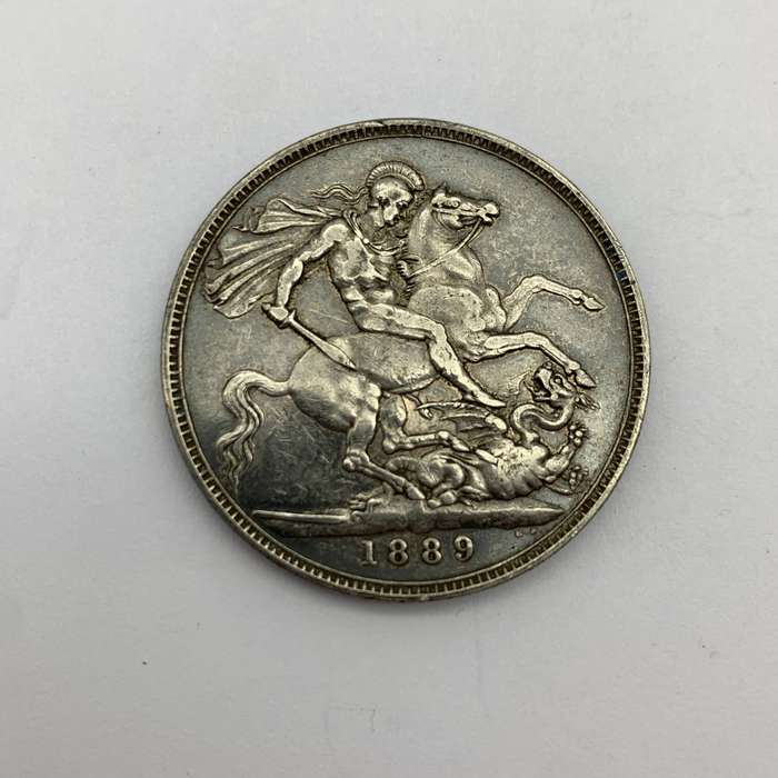 British  1889 'Queen Victoria' Silver Crown