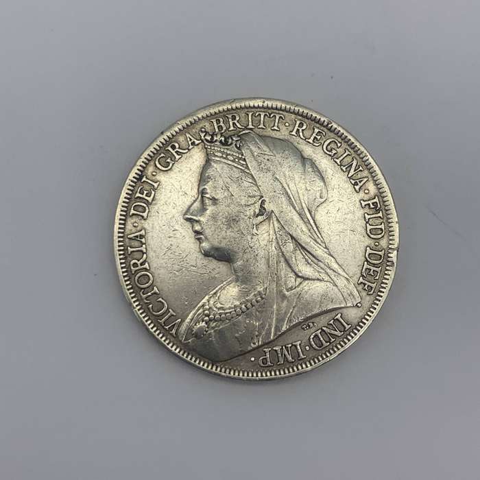 British  1900 'Queen Victoria' Silver Crown