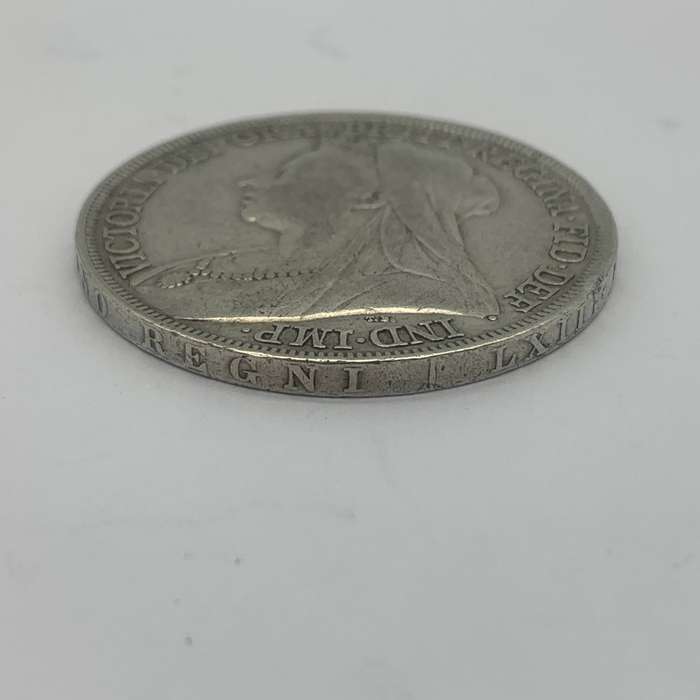 British  1900 'Queen Victoria' Silver Crown