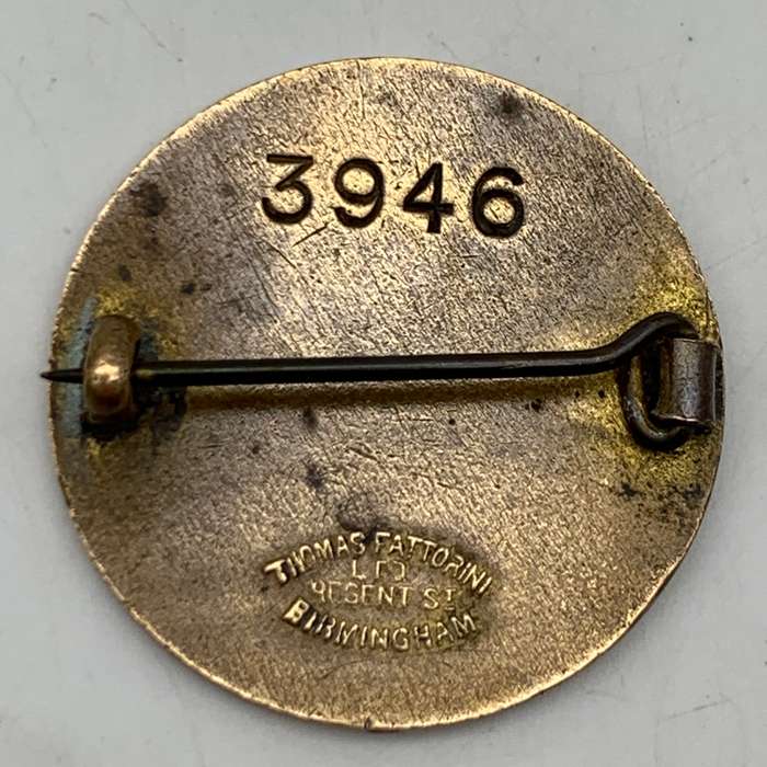 1940's 'British Overseas Airways Corp' Enamel Badge (Numbered)