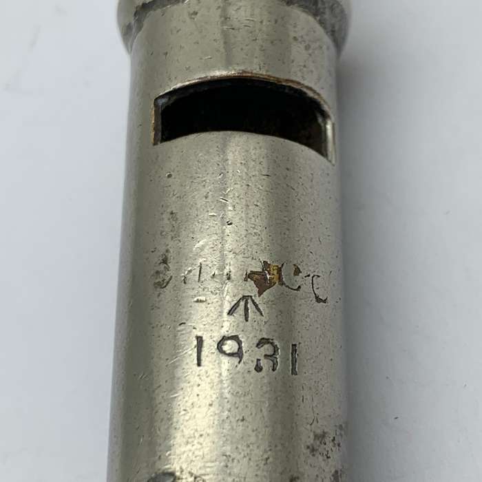 Pre WW2  '1931' Military Issue Whistle with Strap