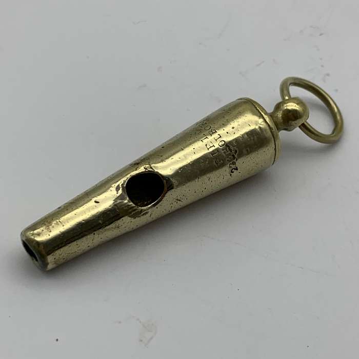 Scarce Victorian 'Beaufort/Conical' Whistle (FIELD, 233 Holborn)