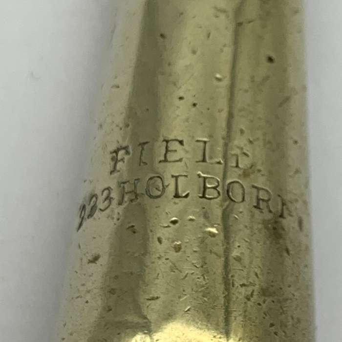 Scarce Victorian 'Beaufort/Conical' Whistle (FIELD, 233 Holborn)