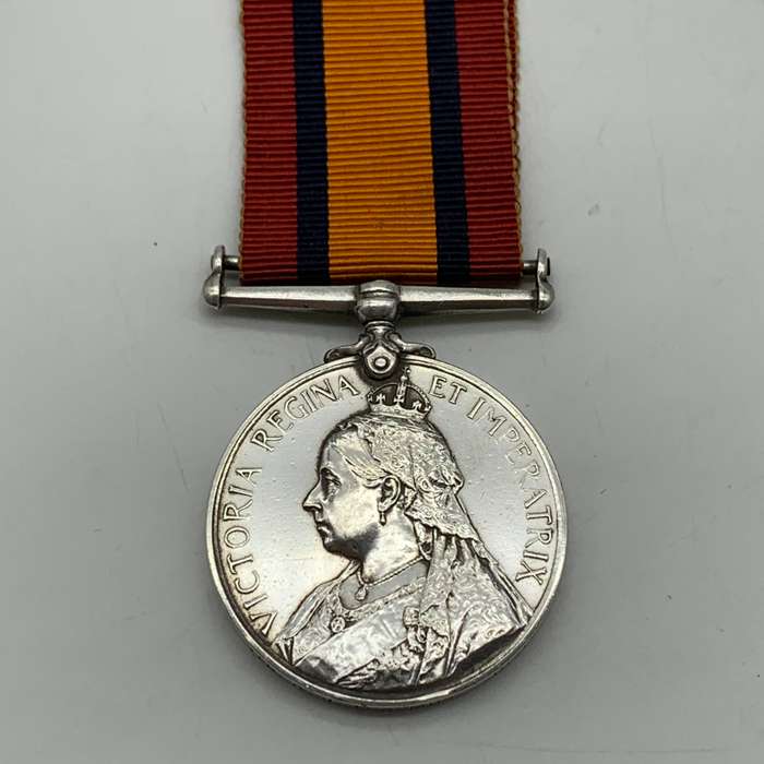 Boer War  Q.S.A. Medal 'TPR. S.J. ERASMUS' (Uitenhage D.M.T.)