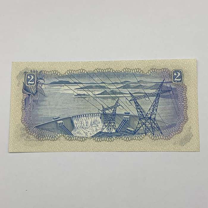 SA  'T.W. De Jongh' 1974  Two Rand 'D128' Note (A/AUC)