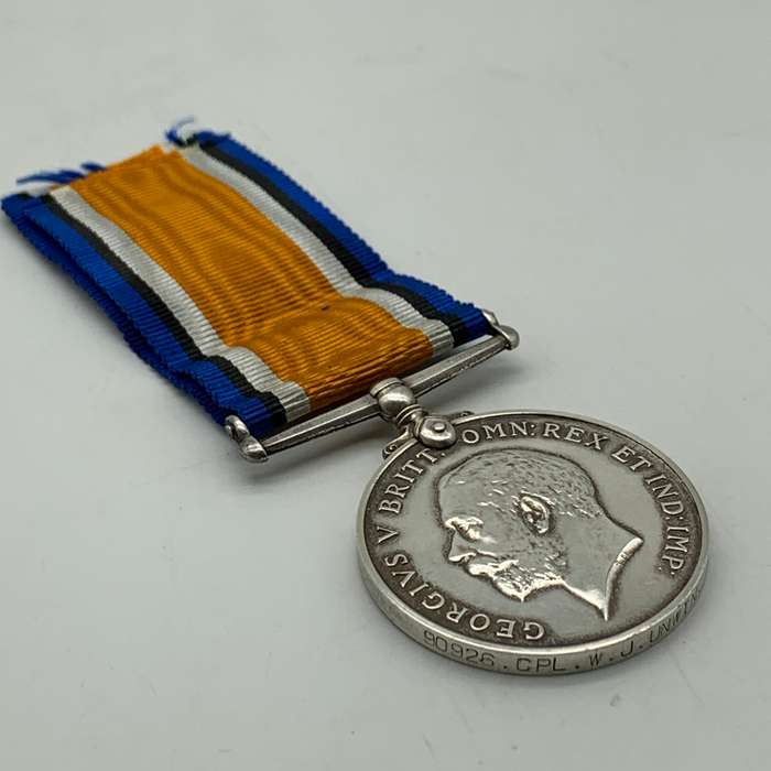WW1 Medal to 'CPL. W.J. Unwin' (R.A.F.)
