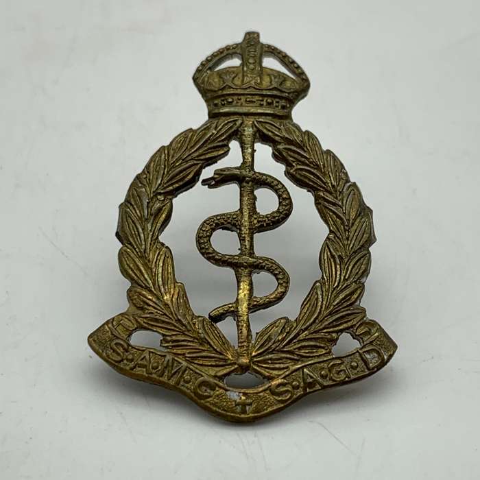 WW2  'South African Medical Corps' Cap Badge