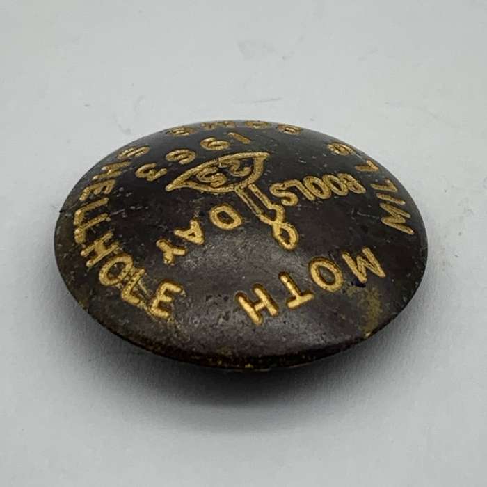 S.A.  Early 'MOTH 1963 Mills Bomb Shellhole' Badge (Tin Hats)