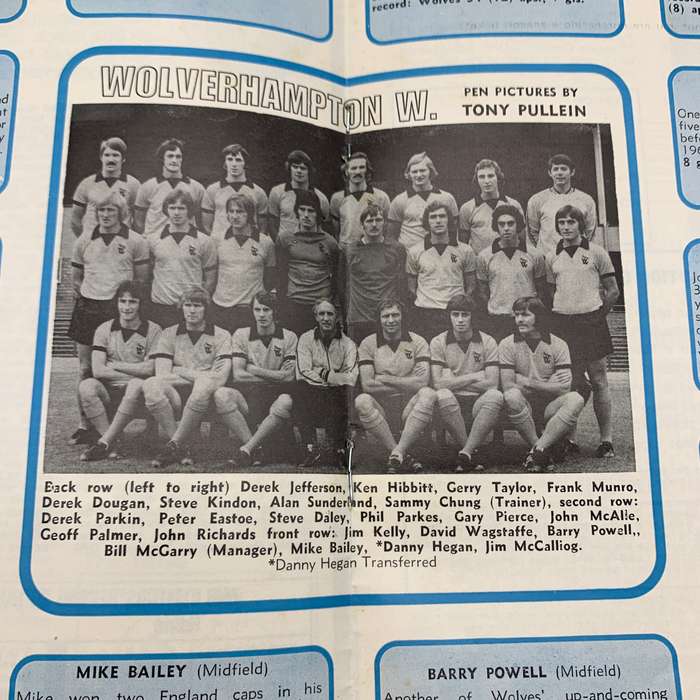 Soccer  '1974 Queens Park Rangers vs Wolverhampton' Official Programme