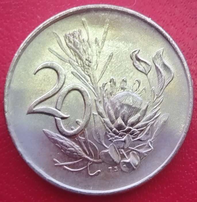 1965   20c   COIN   (Afrikaans)       SUN14784~