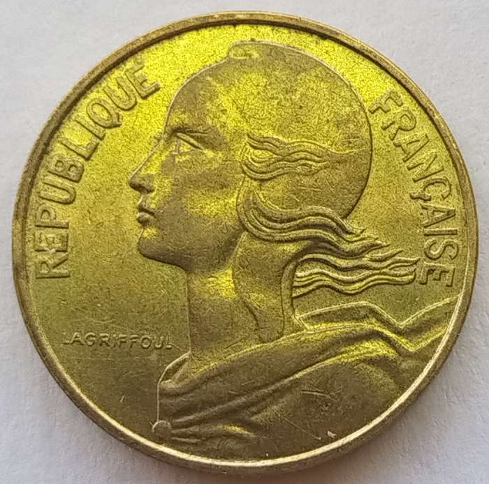 1982         10 Centimes Coin      FRANCE          SUN14799