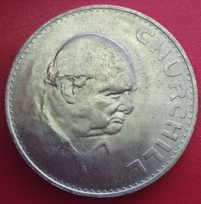 1965 Crown Churchill Great Britain Commemorative      United Kingdom         SUN14815