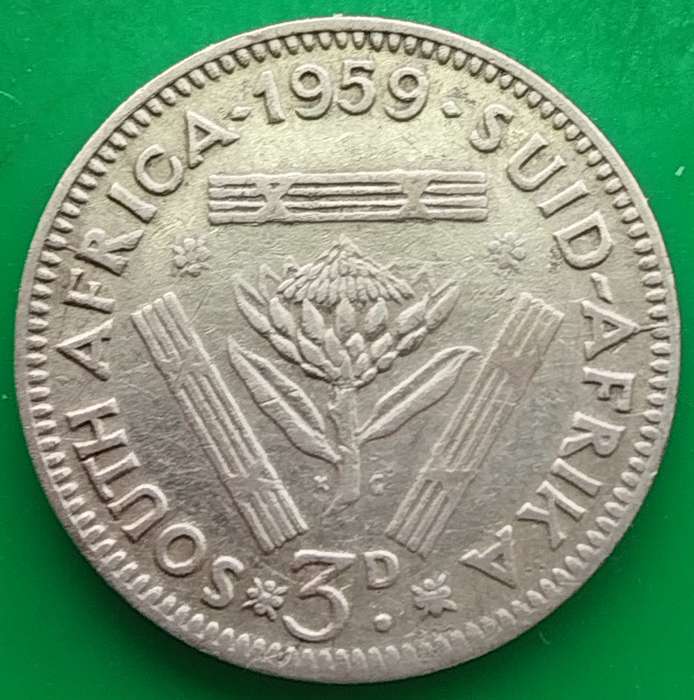 1959     THREEPENCE  SILVER                 SUN15165~