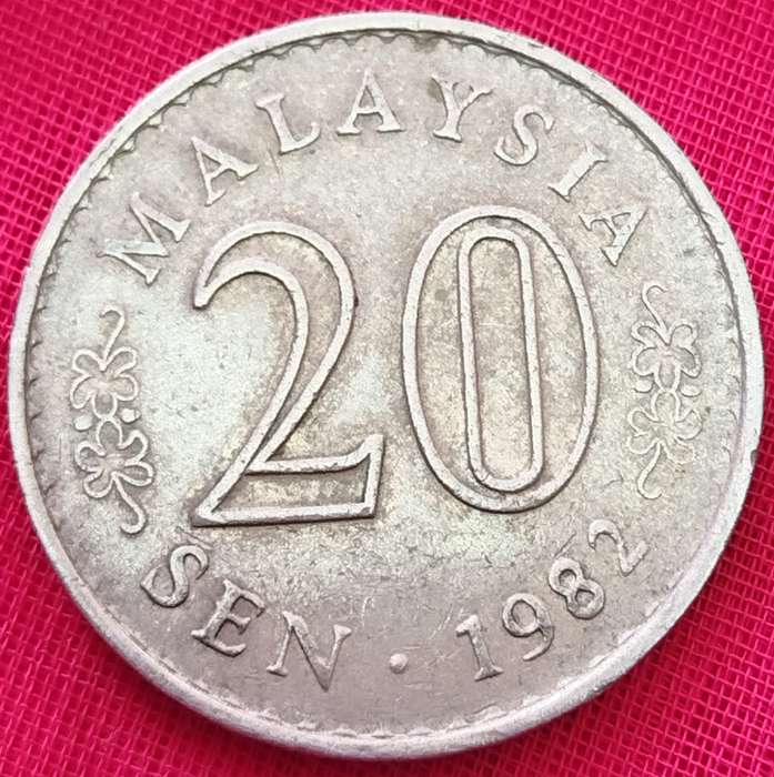 1982  20 Sen COIN      Malaysia         SUN15217~