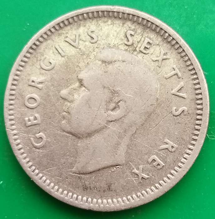1952  Threepence Coin   SILVER   0.500             SUN15225