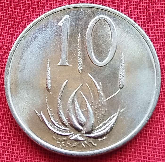 1975   10c   COIN  RSA                    SUN15270