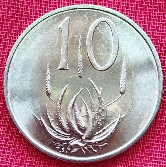 1975   10c   COIN  RSA                    SUN15298~