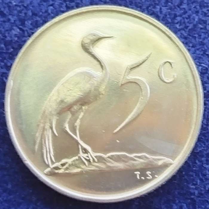 1974   5c  RSA                      SUN15338~
